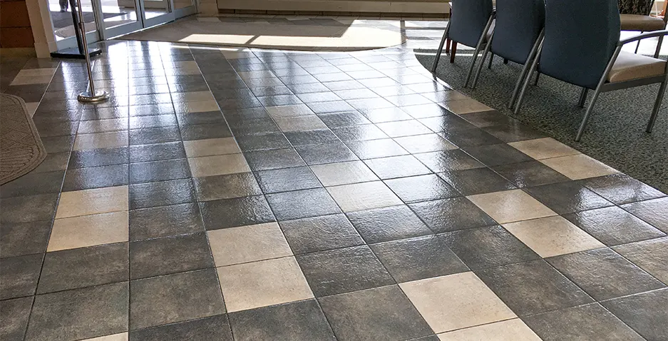 tile lobby