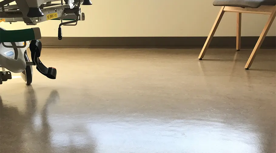 EPIC hospital room floor